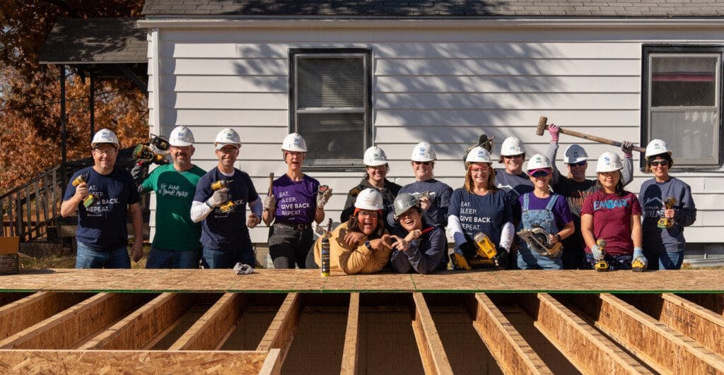Solvers volunteer for MLK Day