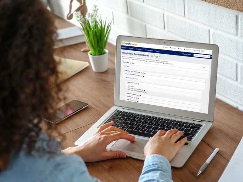 woman working on laptop