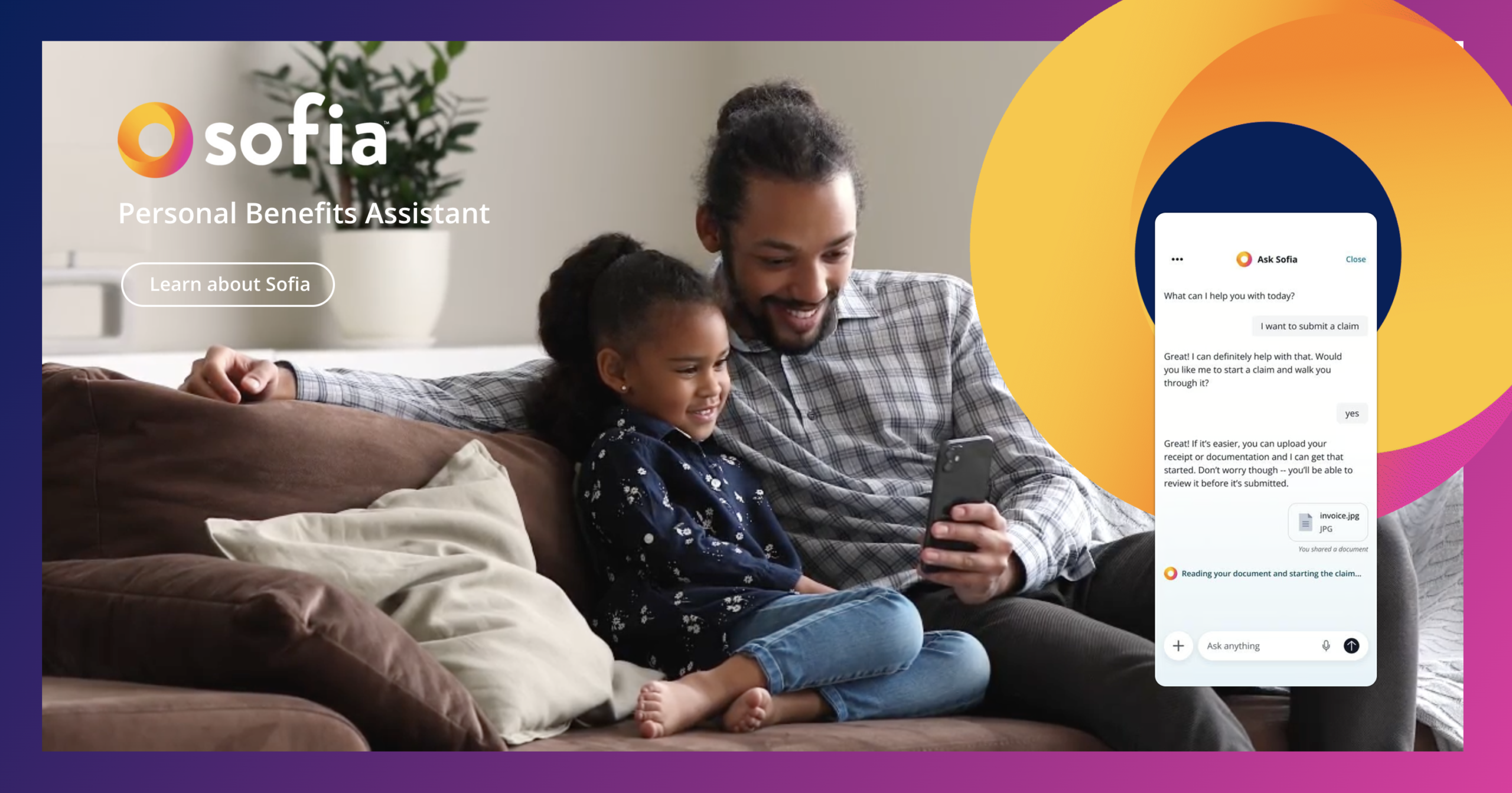 sofia personal benefits