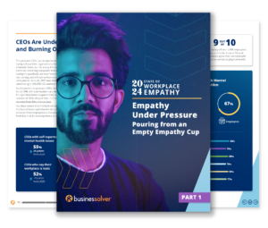 2024 Businessolver Empathy Executive Report cover image