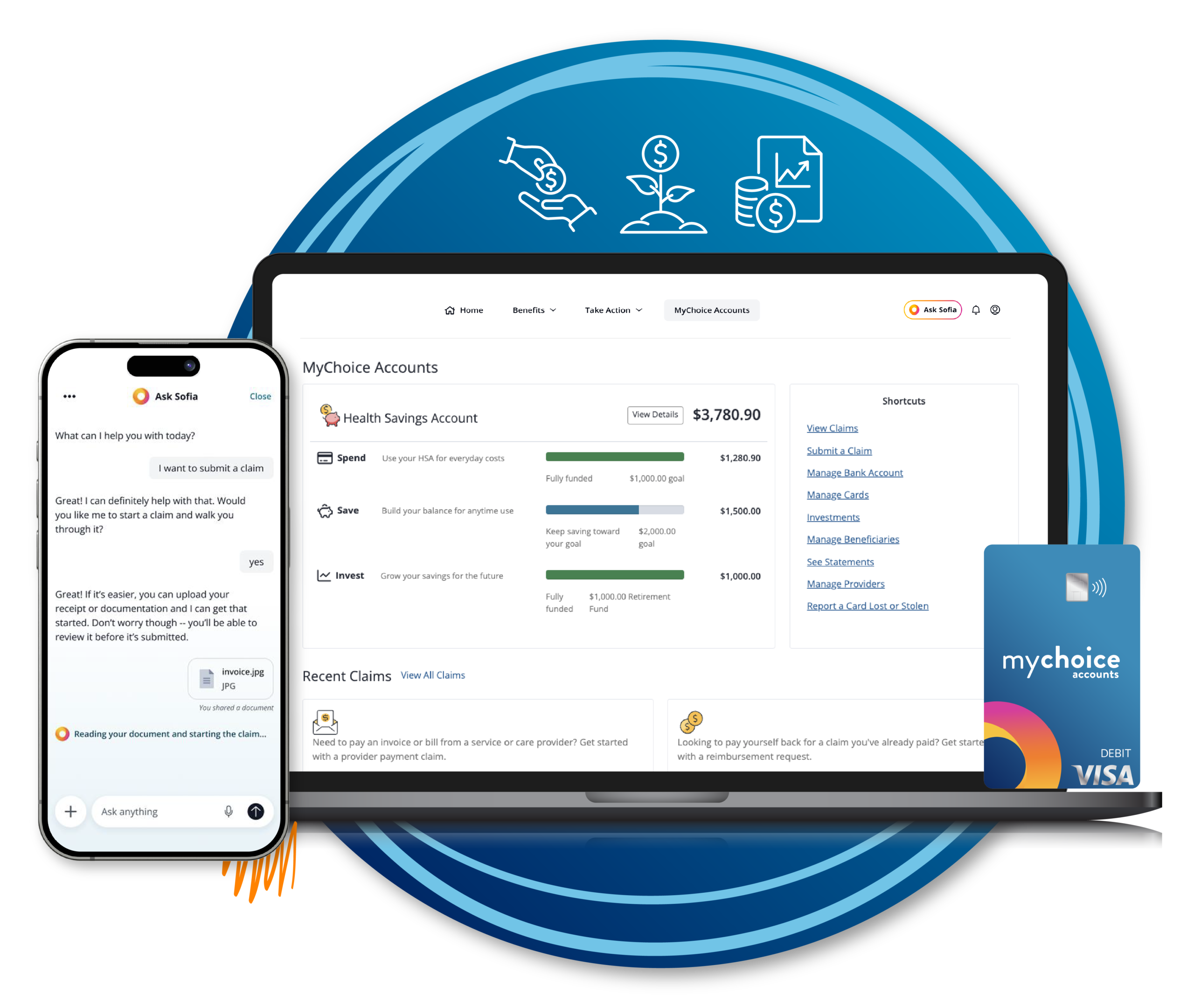 My choice screen examples