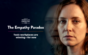 Report cover with photo of woman looking into camera