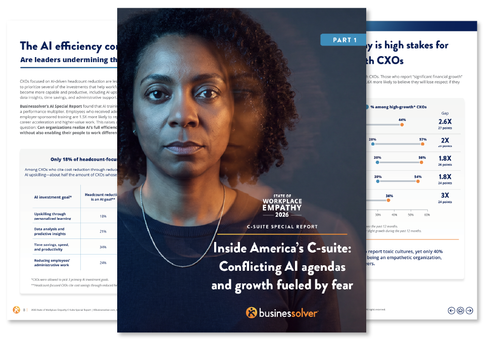 State of workplace empathy c-suite report part 1